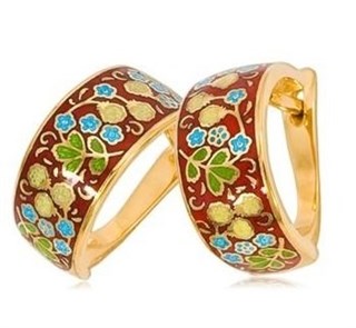 {{photo.Alt || photo.Description || 'Серьги серебряные позолоченное эмаль горячая 5 гр.'}}