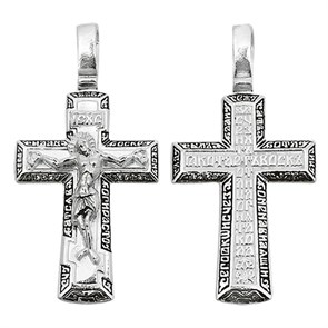 Крест серебряный Ag 925, коллекция Санкт-Петербург, Чернение (оксидирование), 3,62 гр. КРС0224677