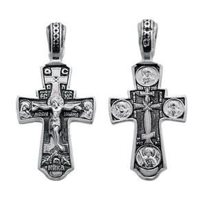 Крест серебряный Ag 925, коллекция Санкт-Петербург, Чернение (оксидирование), 2,76 гр. КРС0224777