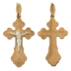 Крест золотой Au 585, коллекция Православие, 2,15 гр. КРС02241220