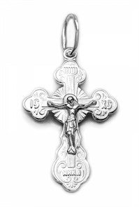 Крест серебряный Ag 925, коллекция Иваново, Родий, 1,71 гр. КРС02241282
