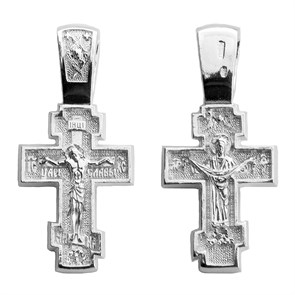 Крест серебряный Ag 925, коллекция Иваново, 2,53 гр. КРС02241420