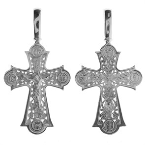 Крест серебряный Ag 925, коллекция Иваново, 5,78 гр. КРС02241429