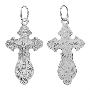 Крест серебряный Ag 925, коллекция Эпифания, 1,77 гр. КРС02241487