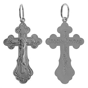 Крест серебряный Ag 925, коллекция Иваново, 1,61 гр. КРС02241534