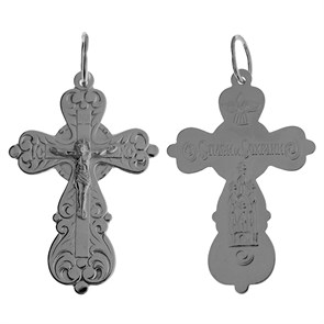 Крест серебряный Ag 925, коллекция Иваново, 3,54 гр. КРС02241540