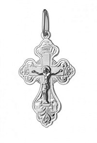 Крест серебряный Ag 925, коллекция Иваново, 1,91 гр. КРС02241542