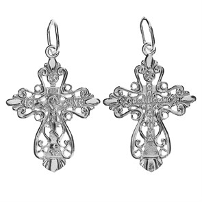 Крест серебряный Ag 925, коллекция Иваново, 1,58 гр. КРС02241785