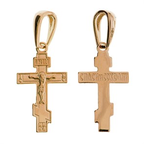 Крест золотой Au 585, коллекция Иваново, 0,97 гр. КРС02241812