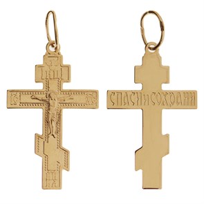 Крест золотой Au 585, коллекция Иваново, 2,16 гр. КРС02241821