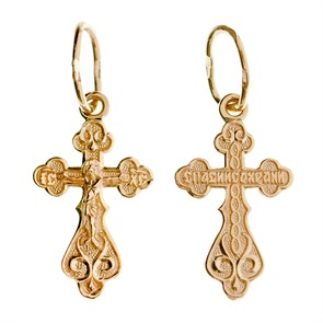 Крест золотой Au 585, коллекция Иваново, 1,11 гр. КРС02241838