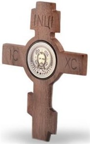 Крест серебряный Ag 925, коллекция Обсидиан, 23,5 гр. КРС02242050