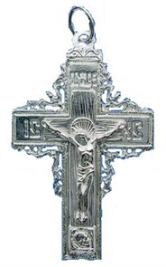 Крест серебряный Ag 925, коллекция Эпифания, 5,7 гр. КРС02242057
