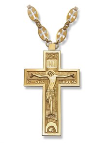 Крест позолоченный Ag 925/Au 585, коллекция Духовное наследие, Позолота красная 585*, 138,31 гр. КРС02242146