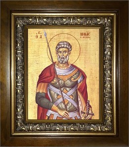 Мина Котуанский (Фригийский) великомученик 14х18 в киоте 20х24 km_25_304