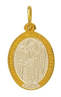 {{photo.Alt || photo.Description || 'Образок позолоченный Ангел-Хранитель 2.52 гр.'}}