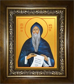 Симеон Мироточивый, Преподобный 14х18 в киоте 20х24 km_25_414