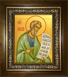 Иаков (Яков), брат Господень, апостол 14х18 в киоте 20х24 km_25_500