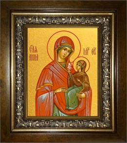 Анна, мать Пресвятой Богородицы, праведная 14х18 в киоте 20х24 km_25_515