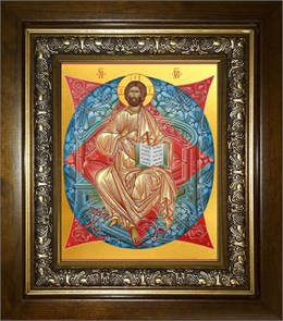 Спас в Силах 14х18 в киоте 20х24 km_25_527