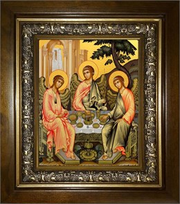 Святая Троица 14х18 в киоте 20х24 km_25_530