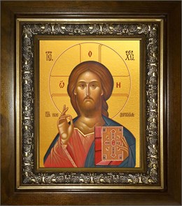 Господь Вседержитель 14х18 в киоте 20х24 km_25_535