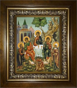 Святая Троица 14х18 в киоте 20х24 km_25_538