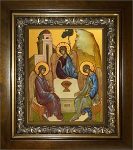 Святая Троица 14х18 в киоте 20х24 km_25_540