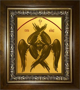 Серафим Шестикрылый 14х18 в киоте 20х24 km_25_544