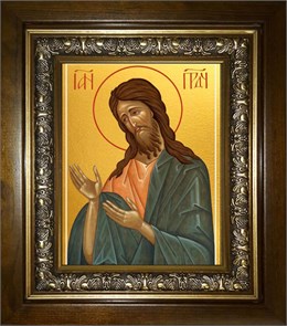 Иоанн Предтеча, Креститель Господень 14х18 в киоте 20х24 km_25_705