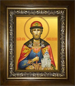 Димитрий Донской 14х18 в киоте 20х24 km_25_706