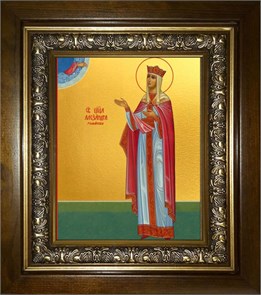 Александра Романова 14х18 в киоте 20х24 km_25_748