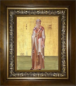 Иерофей преподобный 14х18 в киоте 20х24 km_25_836