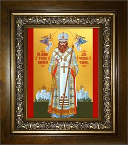 Иоанн Шанхайский и Сан-Францисский святитель, чудотворец 14х18 в киоте 20х24 km_25_844