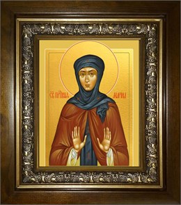 Марина преподобная 14х18 в киоте 20х24 km_25_854
