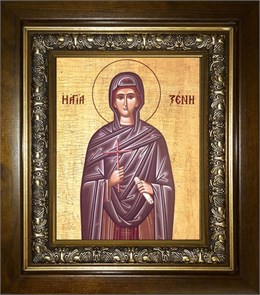 Ксения Миласская ,преподобная 14х18 в киоте 20х24 km_25_887