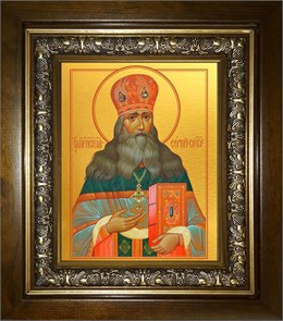 Сергий Тверской (Сребрянский), преподобноисповедник 14х18 в киоте 20х24 km_25_903