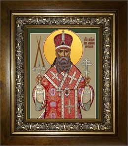 Петр митрополит Крутицкий, священномученик 14х18 в киоте 20х24 km_25_910