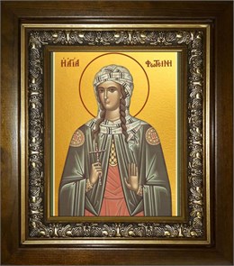 Фотина (Светлана) Самаряныня, Римская, мученица 14х18 в киоте 20х24 km_25_913