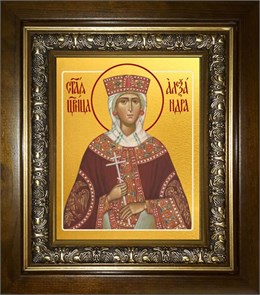 Александра Романова 14х18 в киоте 20х24 km_25_921