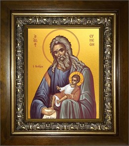 Симеон Богоприимец 14х18 в киоте 20х24 km_25_930