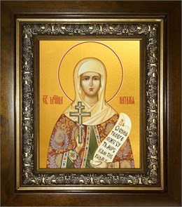 Наталья Никомидийская мученица 14х18 в киоте 20х24 km_25_945
