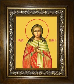 Вера Римская мученица 14х18 в киоте 20х24 km_25_946