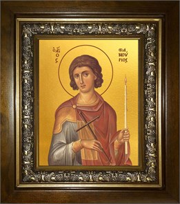 Фанурий Родосский 14х18 в киоте 20х24 km_25_947