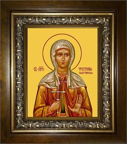 Фотина (Светлана) Палестинская 14х18 в киоте 20х24 km_25_992