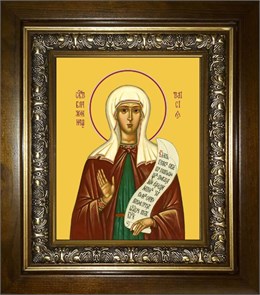 Таисия Египетская преподобная 14х18 в киоте 20х24 km_25_993