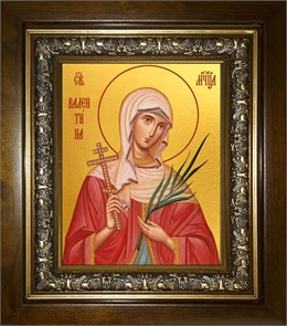 Валентина Кесарийская 14х18 в киоте 20х24 km_25_1002