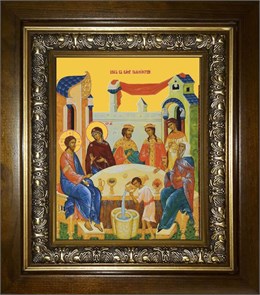 Брак в Кане Галилейской 14х18 в киоте 20х24 km_25_1050