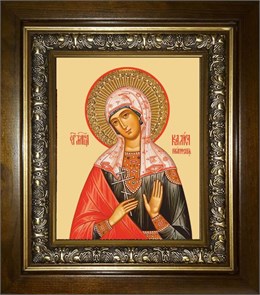 Калиса Коринфская Мученица 14х18 в киоте 20х24 km_25_1103