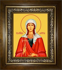 Лариса Готфская мученица 14х18 в киоте 20х24 km_25_1104